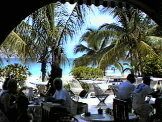Charela Inn Breakfast on the beach in Negril, Jamaica
