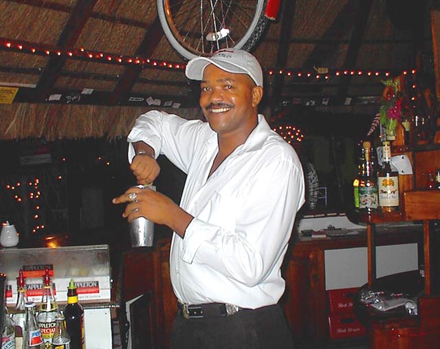 Anotrher of Negril's Favorite Bartenders