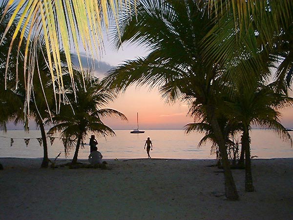 Sunset on the Negril Beach