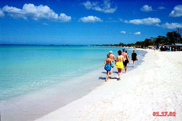 A Summer Beach Scene