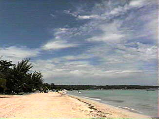 The Beach in Negril, Jamaica