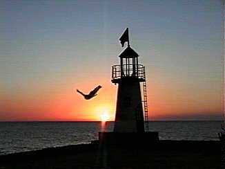 Robert at Sunset
