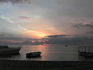 Sunset in Negril, Jamaica