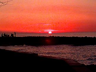 Sunset in Negril, Jamaica