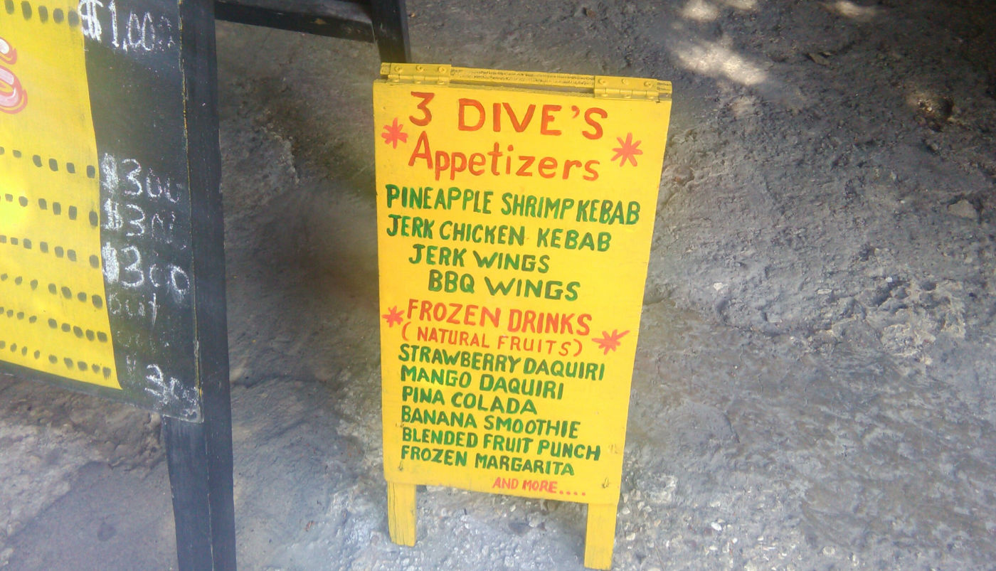 3  Dives Appetizers 