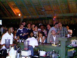 Strange Satellite Boxing at Margueritaville  in Negril, Jamaica