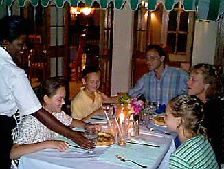 Pizza at Caf&eacute; Au Lait in Negril Jamaica