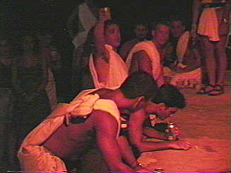 Winner at the Toga Party