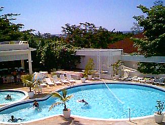 Chuckles Resort Pool in Negril Jamaica