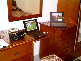 Beingee's setup in Negril Jamaica