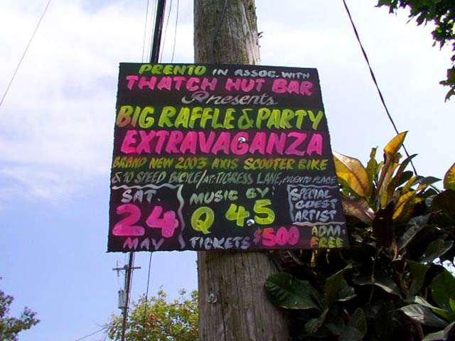 Prento's Big Raffle & Party Extravaganza