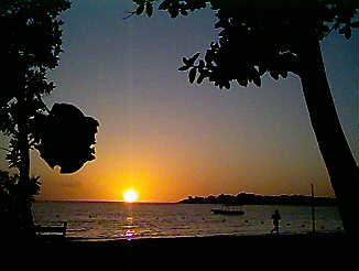 Sunset at Negril Cabins in Bloody Bay in Negril, Jamaica