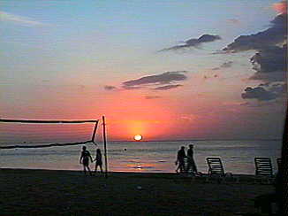 Lover's Sunset at Risky