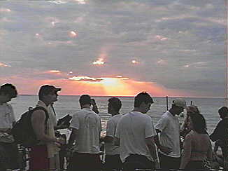 Sunset at Spring Break