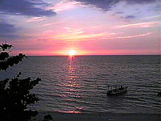 Sunset at Travellers in Negril Jamaica