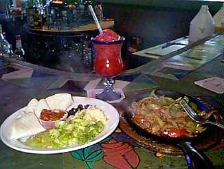 Sizzling Shrimp at Margueritaville in Negril, Jamaica