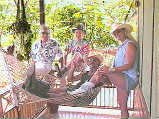 Timberwolf at Scott and Dee's Place in Negril Jamaica