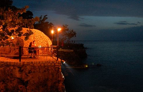Cliffs in Negril Jamaica