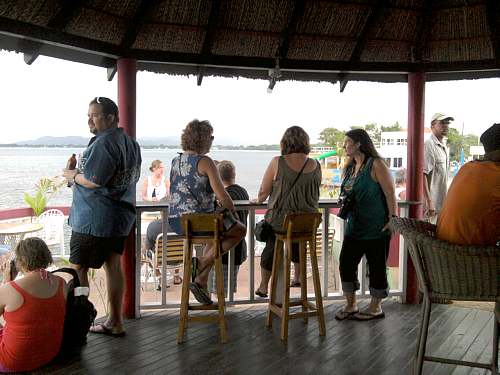 Bar view at Swordfish Restaurant Negril Jamaica